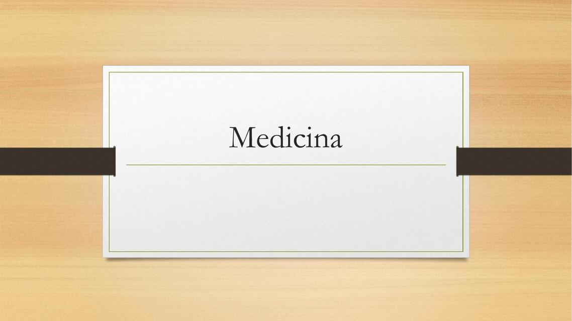 Medicina