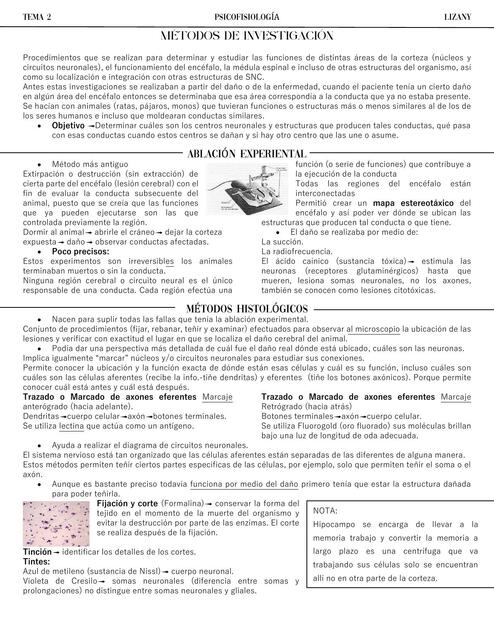 Métodos de investigación en la psicofisiología