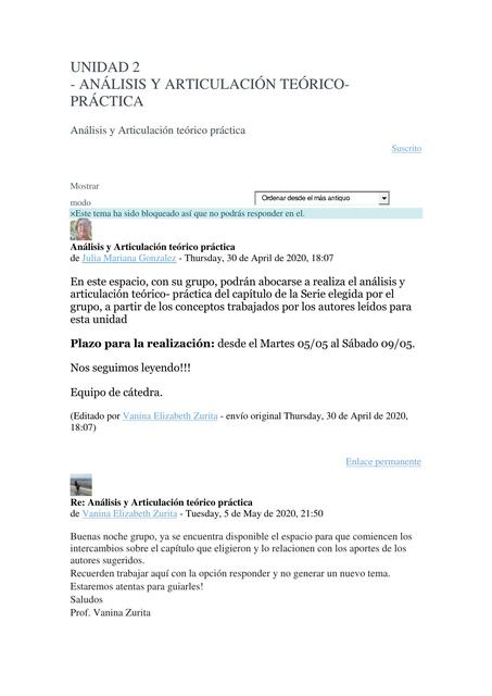 Adolescencias Y Juventudes Mariana Ch Udocz