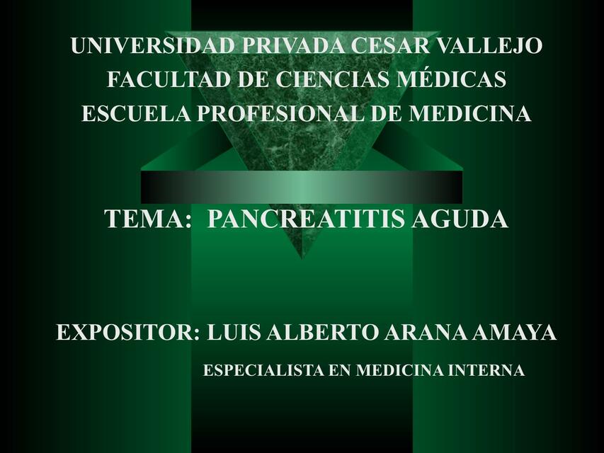 Pancreatitis Aguda 