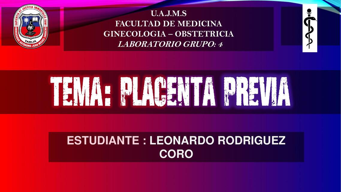 Placenta previa 