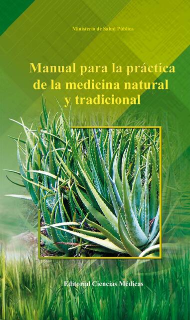 Manual para la práctica de la Medicina Natural y Tradicional