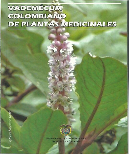 Vademécum Colombiano de Plantas Medicinales