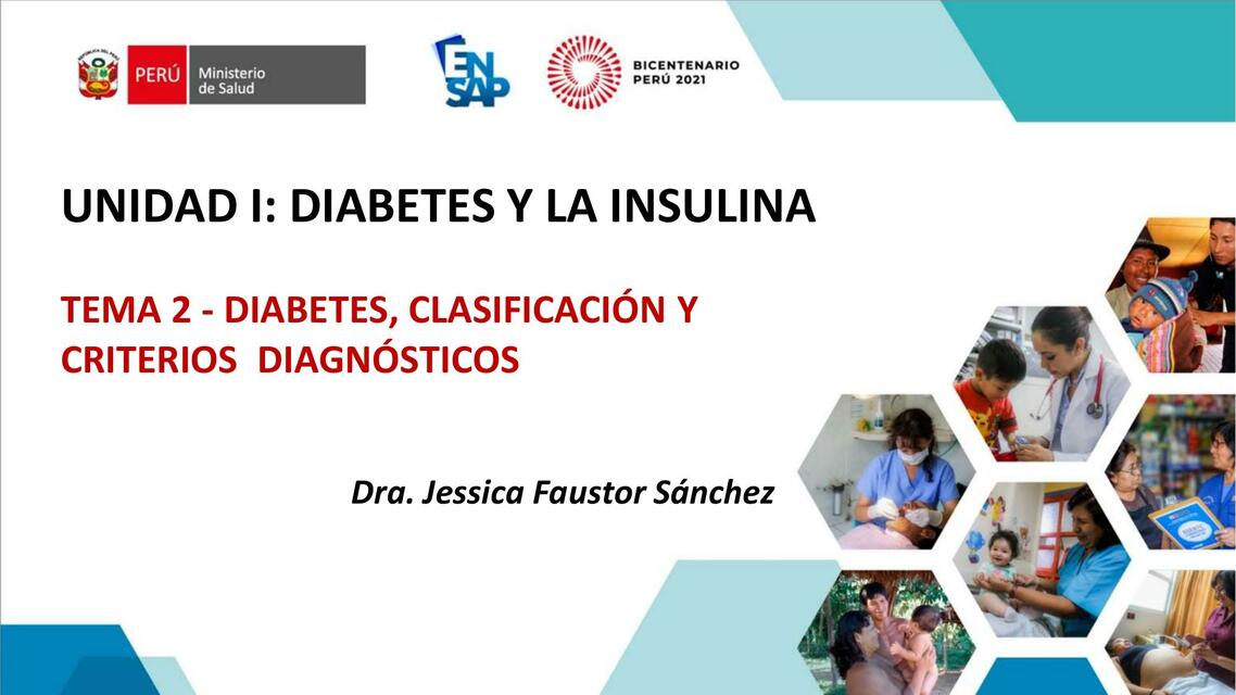 Diabetes clasificación criterios diagnósticos 