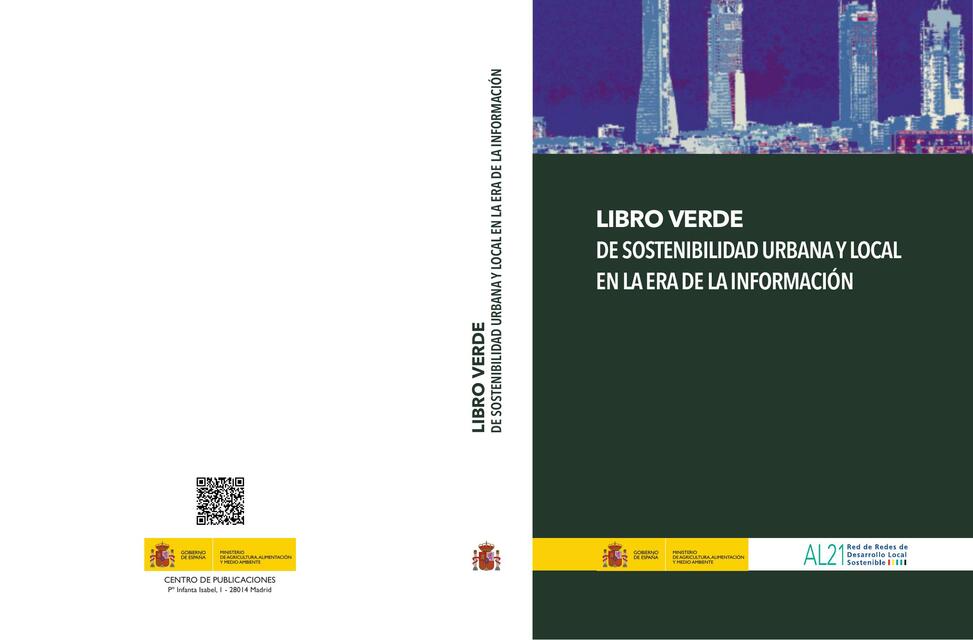 Libro verde la sostenibilidad urbana y local en la era de la información 