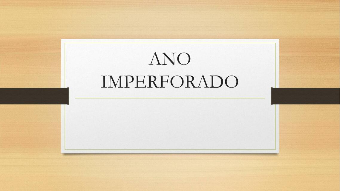 Ano imperforado 