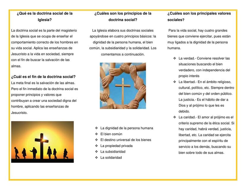 La Doctrina Social de la Iglesia | veronica | uDocz