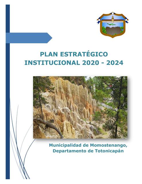 Plan estratégico institucional Momostenango