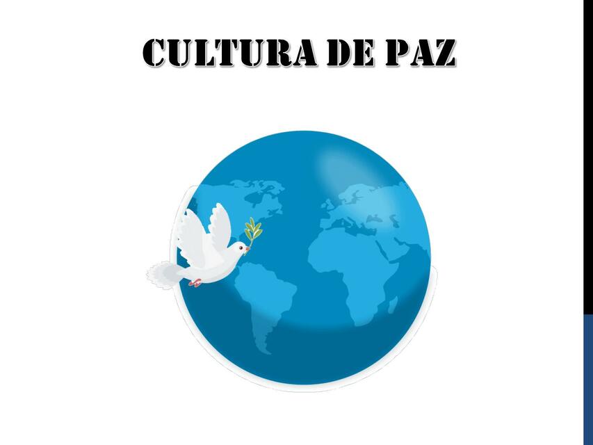 Cultura de paz 