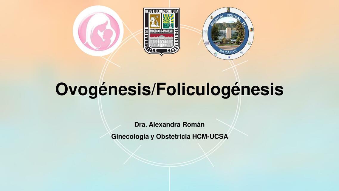 Ovogénesis y foliculogenesis