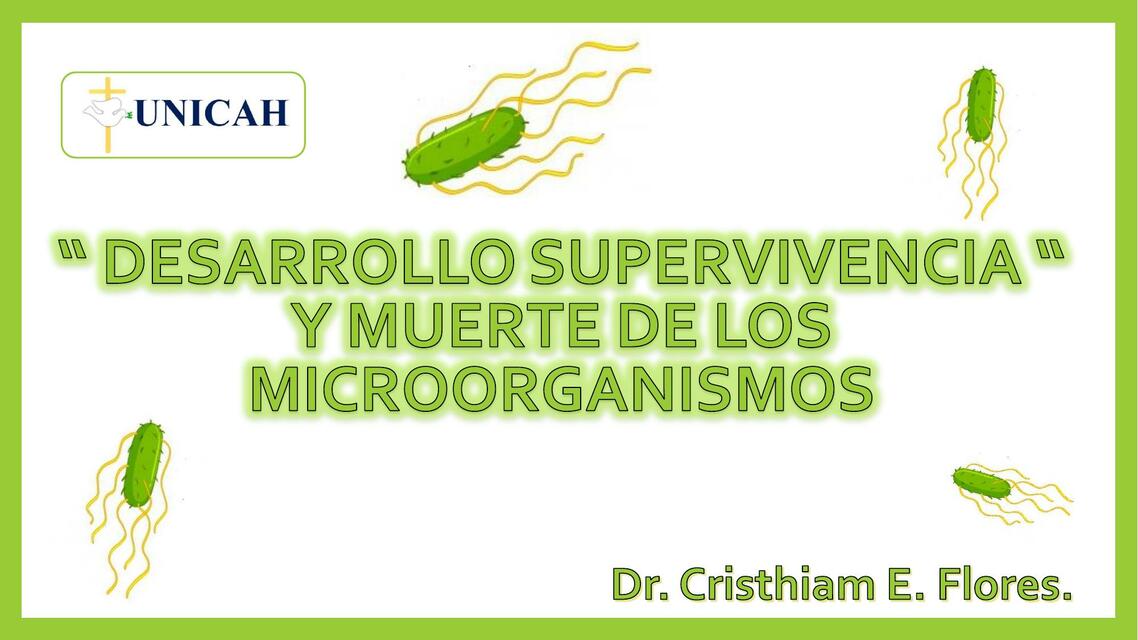 Desarrollo de los Microorganismos