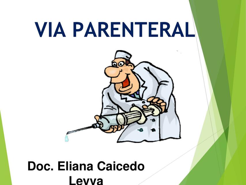 Vía Parenteral 