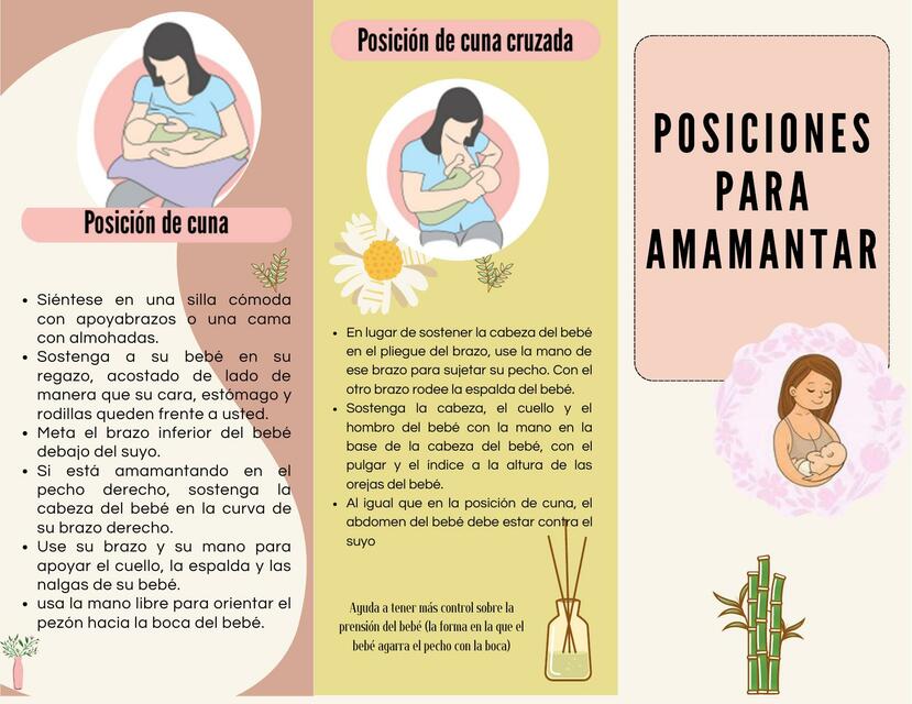 Posiciones para Amamantar 