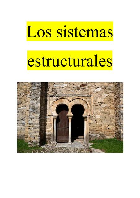 Sistemas estructurales Yo arqueo uDocz