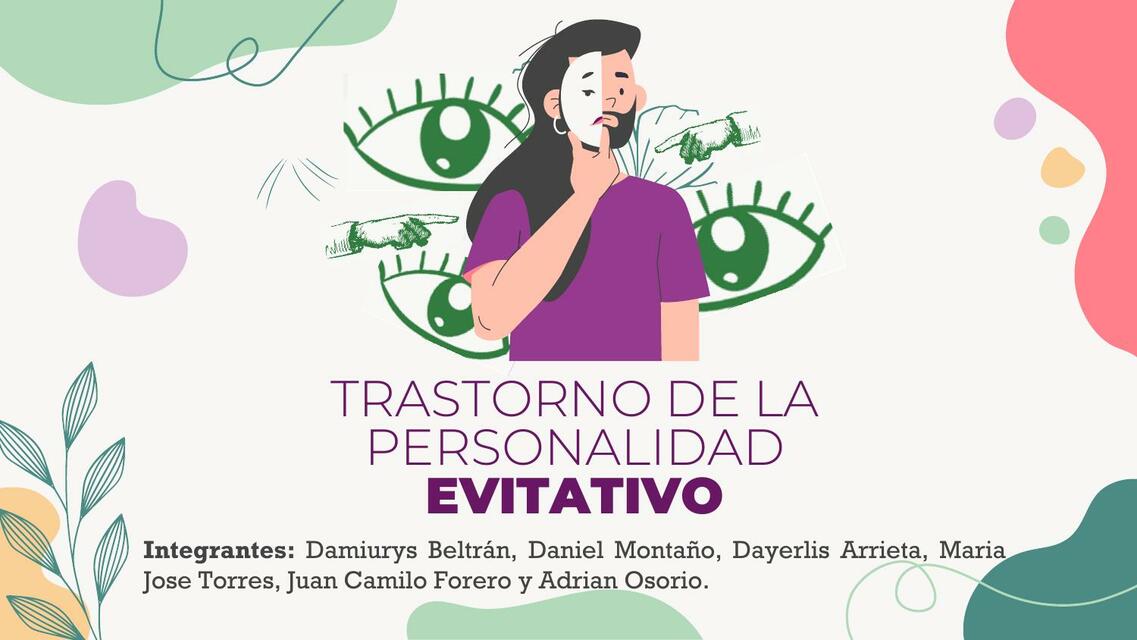 Trastorno Evitativo