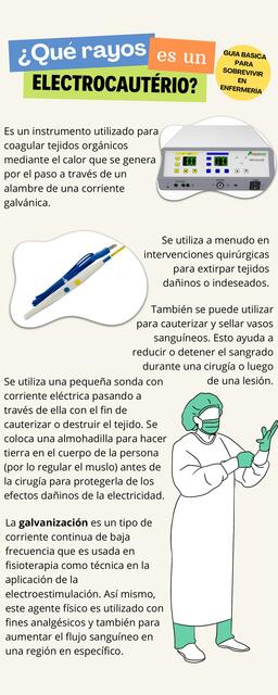 ¿Qué Rayos es un Electrocautério?