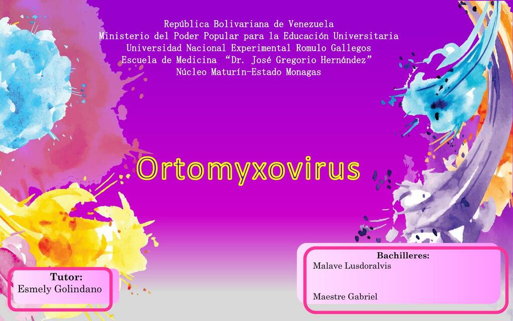 Ortomyxovirus