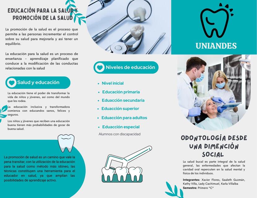 Odontología des una dimensión social 