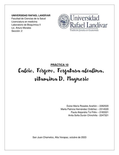 Principales pruebas de laboratorio para Osteoporosis