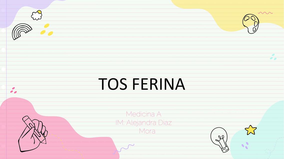 Tos Ferina