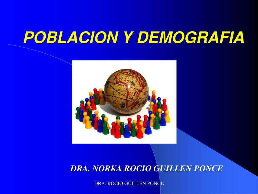 Población y demografía 