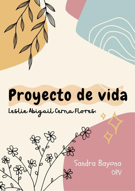 Proyecto de vida