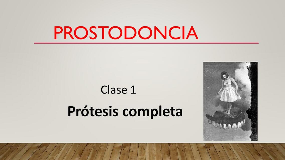 Prótesis completa