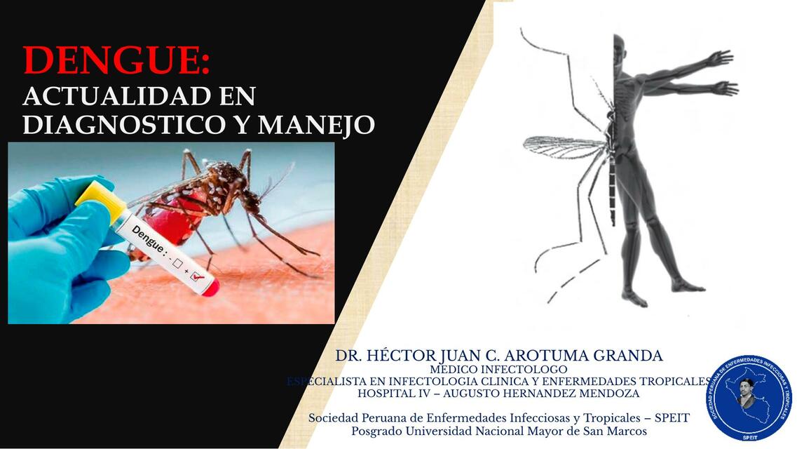 Dengue actualidad en diagnostico y manejo 