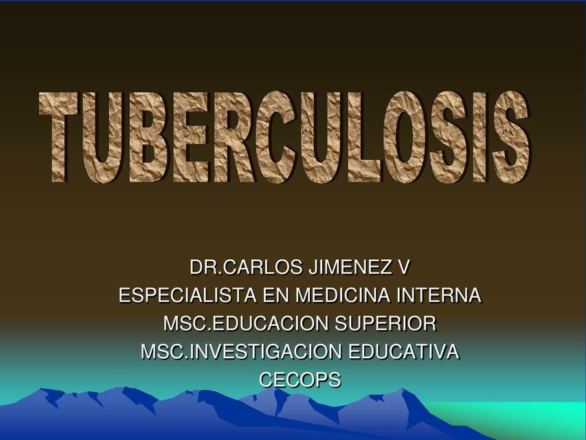 Tuberculosis 