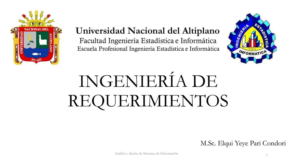 Ingeniería de requerimientos