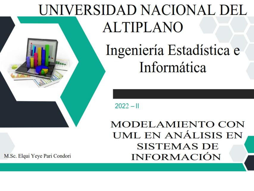 Modelamiento con UML en análisis en sistemas de información