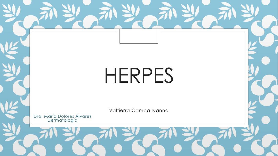 HERPES