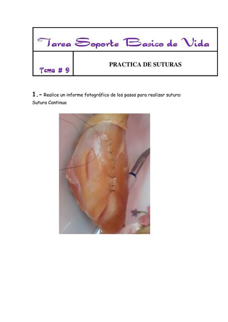 Practica de suturas 