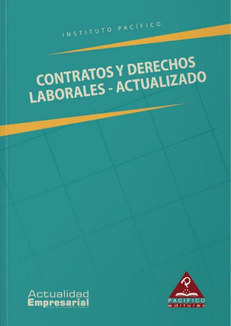 Libro contratos y derechos laborales actualizados