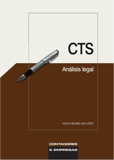 CTS Análisis legal