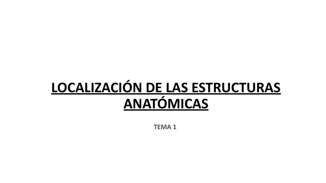 Localización de las Estructuras Atómicas