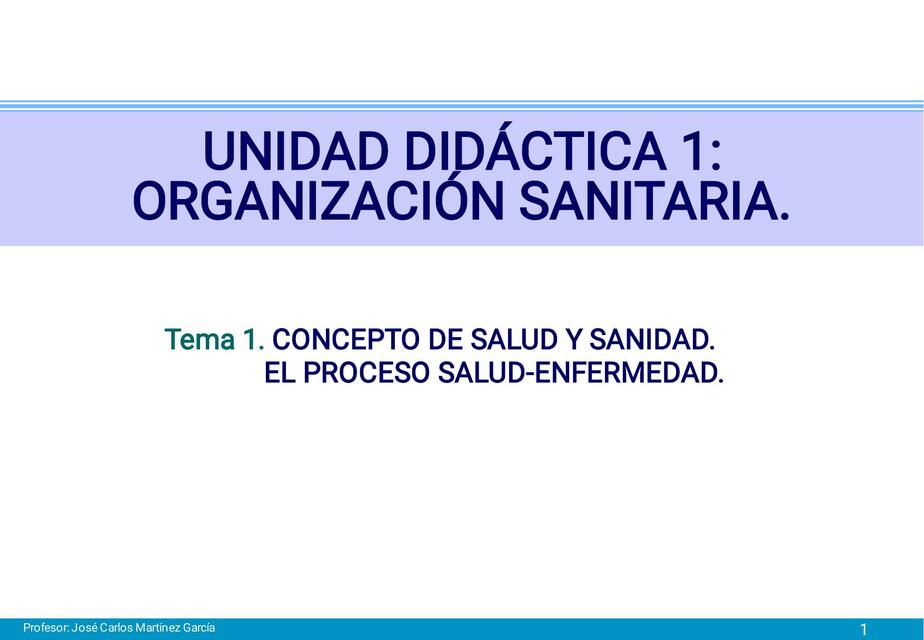 Organización sanitaria