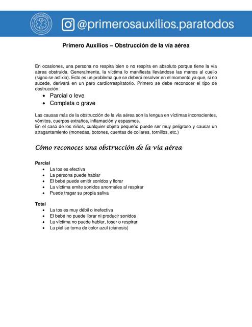 3 Obstrucción de la vía aérea Udocz