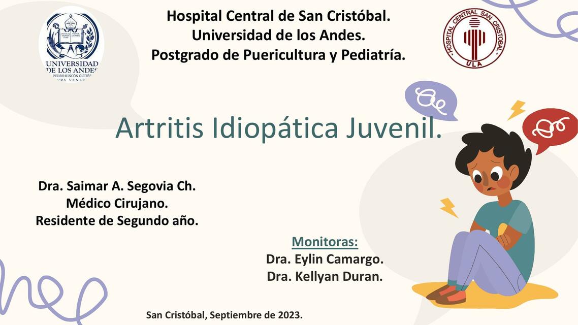 Artritis Idiopática Juvenil 