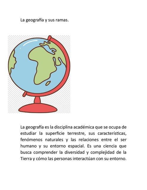 La geografía