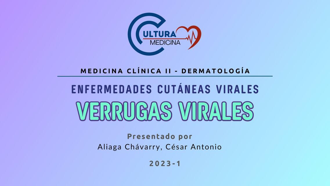 Verrugas Virales