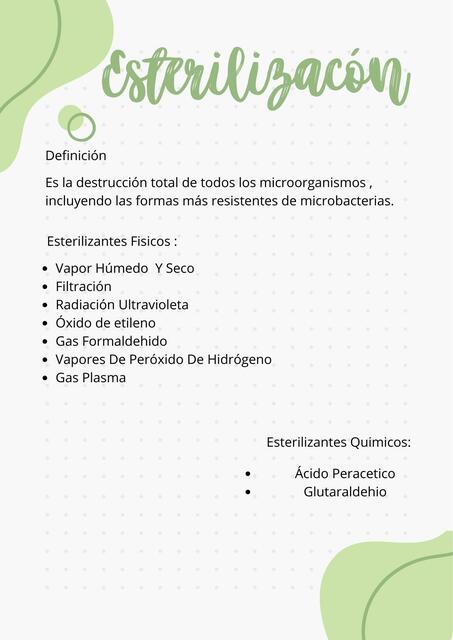 Esterilización