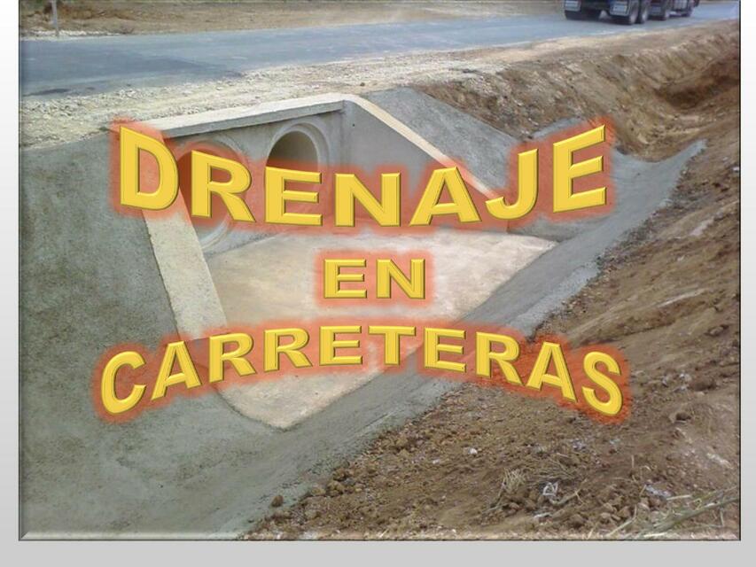  Drenaje en Carreteras