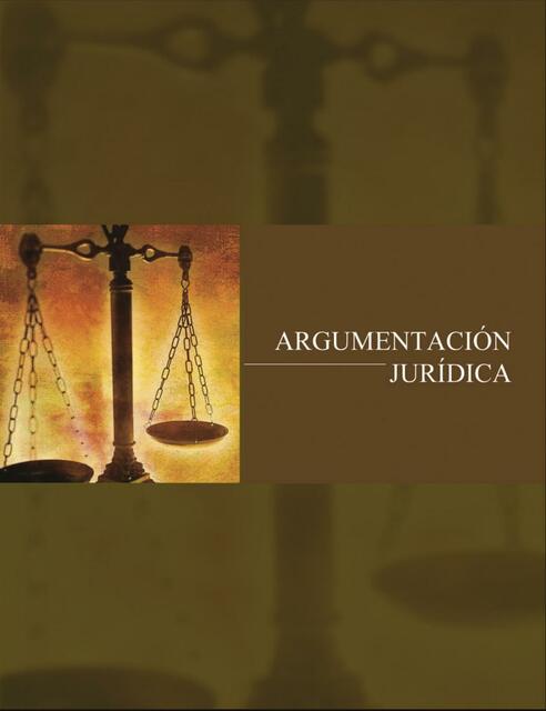 La argumentacion juridica