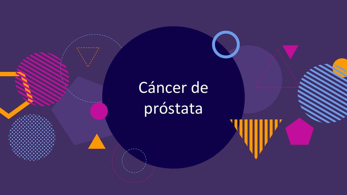 Cáncer de prostata 