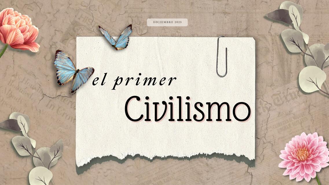 El primer civilismo 