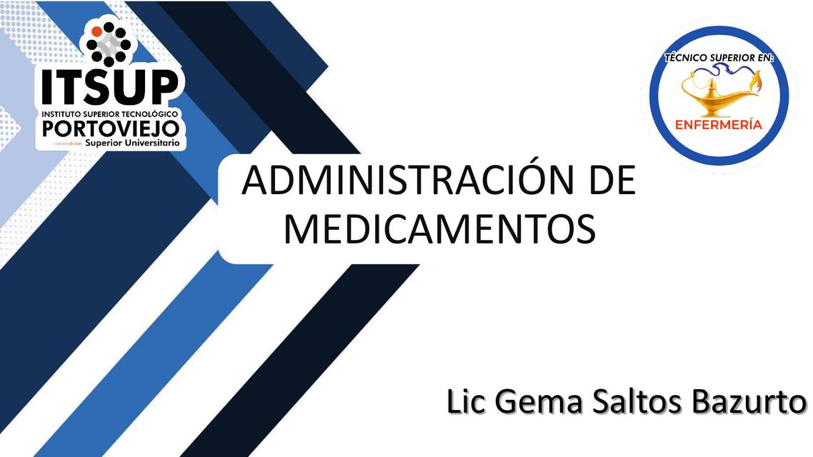 Administración de medicamentos 