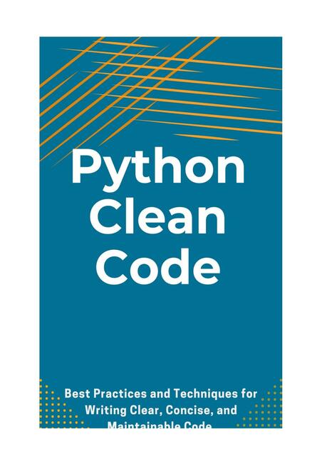 Python Clean Code 