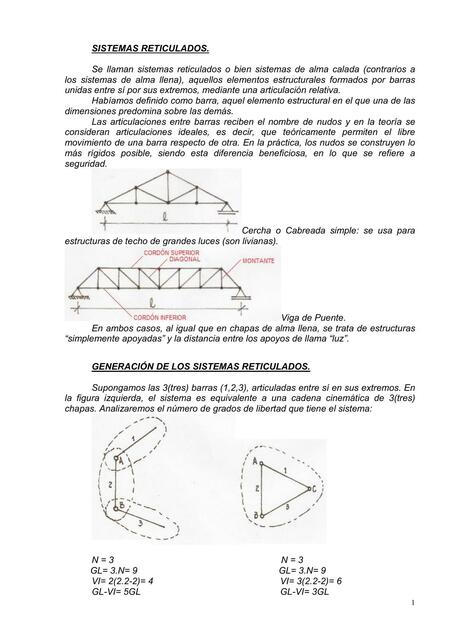 Estructuras reticuladas