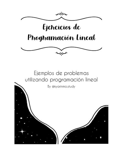 Caso Practico Programación Lineal